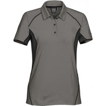 Stormtech Women's Pewter/Black Laguna Performance Polo