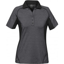 Stormtech Women's Carbon/Black Catalina Performance Polo