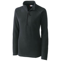 Clique Women's Charcoal Summit Half Zip Microfleece