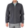LinkSoul Men's Black Morris Full-Zip Windbreaker