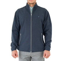 LinkSoul Men's Navy Morris Full-Zip Windbreaker