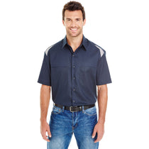 Dickies Men's Dark Navy/Smoke 4.6 Oz. Performance Team Shirt
