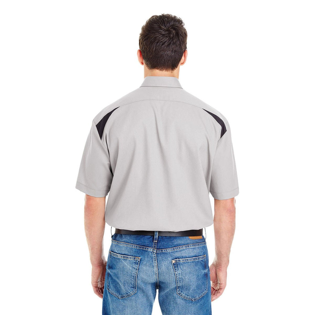 Dickies Men's Smoke/Black 4.6 Oz. Performance Team Shirt