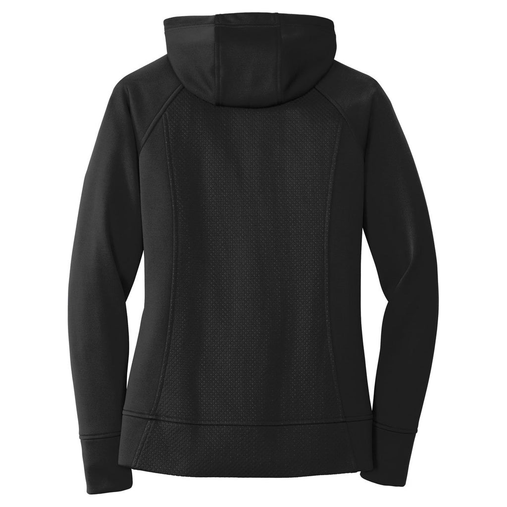 Sport-Tek Men's Black Rival Tech Fleece Full-Zip Hooded Jacket