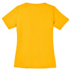 Sport-Tek Women's Gold PosiCharge RacerMesh V-Neck Tee