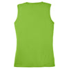 Sport-Tek Women's Lime Shock Sleeveless PosiCharge Competitor V-Neck Tee