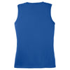 Sport-Tek Women's True Royal Sleeveless PosiCharge Competitor V-Neck Tee