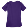 Sport-Tek Women's Purple PosiCharge Competitor V-Neck Tee
