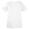 Sport-Tek Women's White PosiCharge Competitor V-Neck Tee
