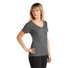 Sport-Tek Women's Dark Grey Heather PosiCharge Tri-Blend Wicking Dolman Tee
