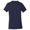 Sport-Tek Women's True Navy/Heather Grey Contrast PosiCharge Tough Polo