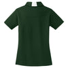 Sport-Tek Women's Forest Green/White Side Blocked Micropique Sport-Wick Polo