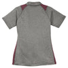 Sport-Tek Women's Vintage Heather/Maroon Heather Colorblock Contender Polo
