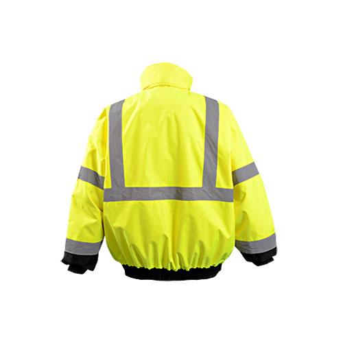 OccuNomix Men's Yellow Value Black Bottom 2-in-1 Bomber Jacket