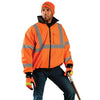 OccuNomix Men's Orange Value Bomber Jacket