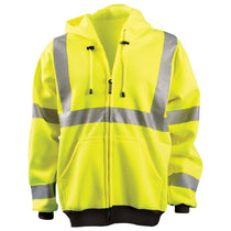 OccuNomix Men's Yellow 9 oz. Full Zip Hoodie