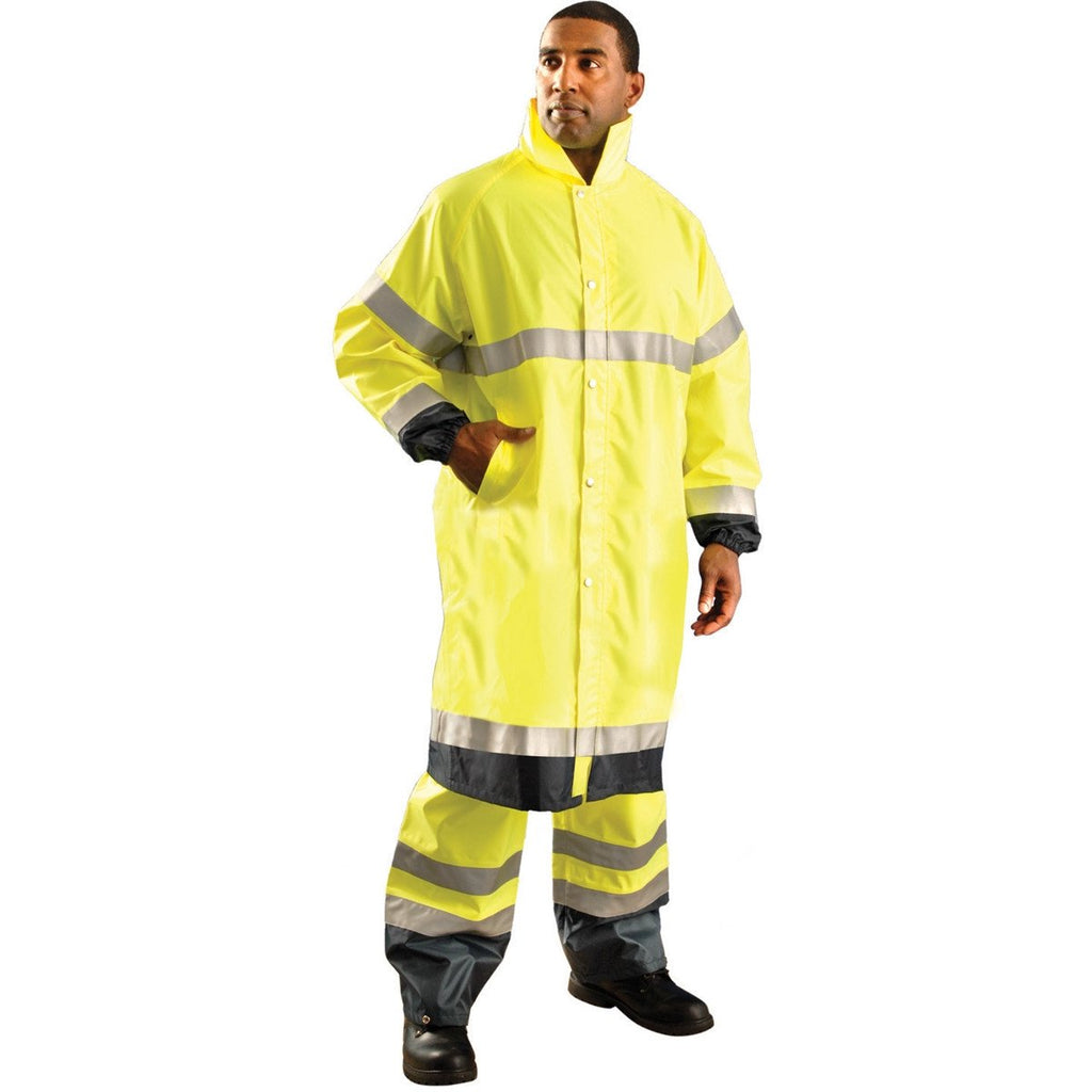 OccuNomix Men's Yellow Premium Breathable Jacket