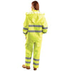 OccuNomix Men's Yellow Classic Breathable Rain Jacket