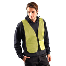 OccuNomix Men's Yellow Value Mesh Vest