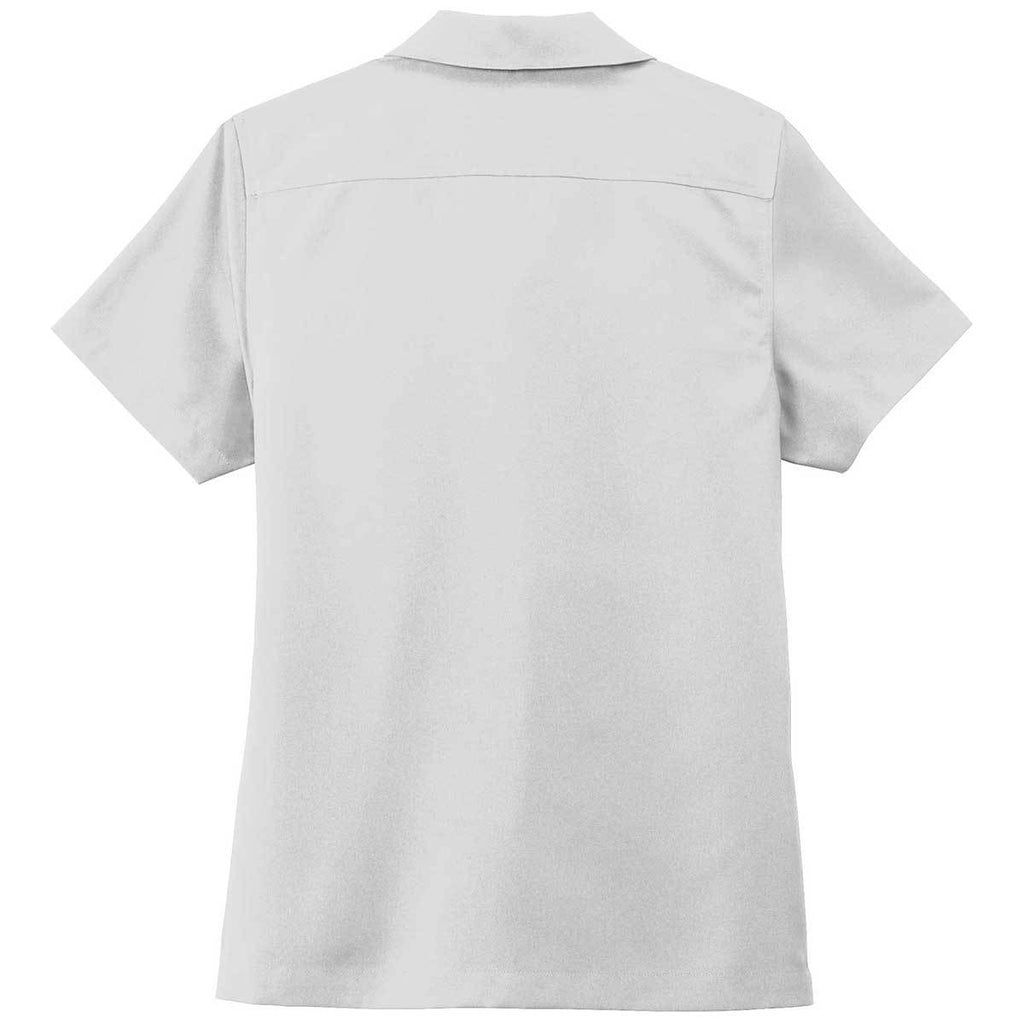 Port Authority Women's Silver Short Sleeve Performance Staff Shirt