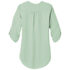 Port Authority Women's Misty Sage 3/4-Sleeve Tunic Blouse