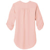 Port Authority Women's Rose Quartz 3/4-Sleeve Tunic Blouse