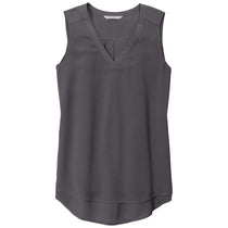 Port Authority Women's Sterling Grey Sleeveless Blouse