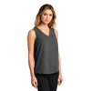Port Authority Women's Sterling Grey Sleeveless Blouse