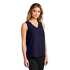 Port Authority Women's True Navy Sleeveless Blouse