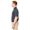 Harriton Men's Dark Charcoal Tactical Performance Polo