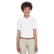 Harriton Women's White Tactical Performance Polo