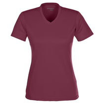 Harriton Women's Maroon 4.2 oz. Athletic Sport T-Shirt