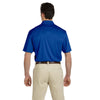 Harriton Men's True Royal Double Mesh Polo
