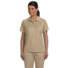 Harriton Women's Stone 3.8 oz. Polytech Mesh Insert Polo