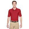 Harriton Men's Parrot Red Cayman Performance Polo