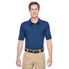 Harriton Men's Pool Blue Cayman Performance Polo