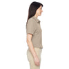 Harriton Women's Khaki Cayman Performance Polo