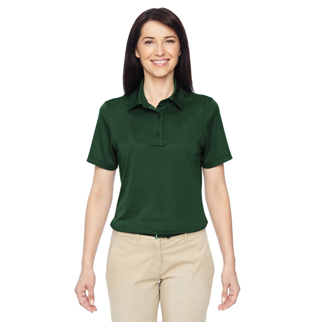 Harriton Women's Palm Green Cayman Performance Polo