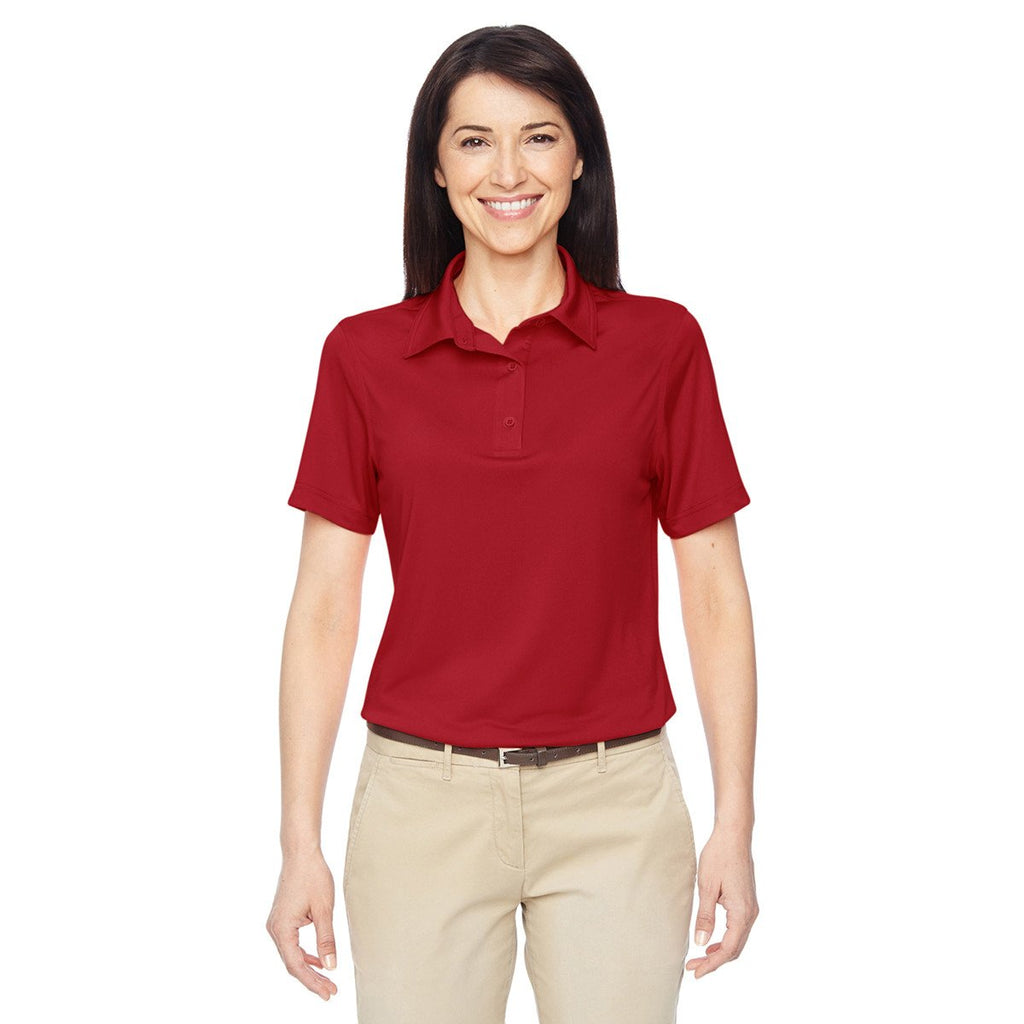Harriton Women's Parrot Red Cayman Performance Polo