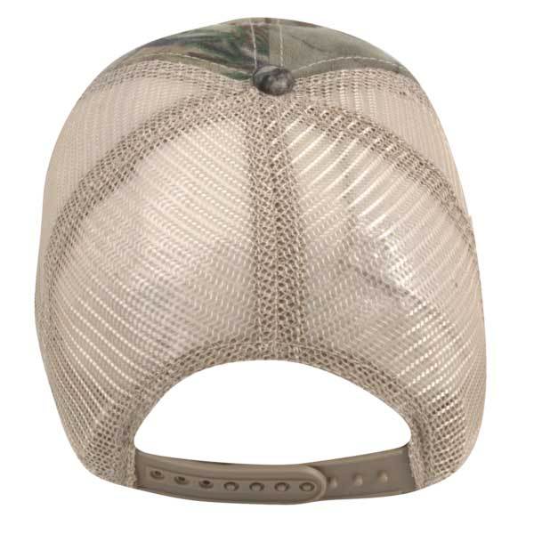 Ahead Wood/Camo Real Tree Mesh Back Cap
