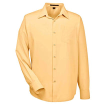 Harriton Men's Pineapple Paradise Long-Sleeve Performance Shirt
