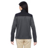 Harriton Women's Dark Charcoal Task Performance Fleece Full-Zip Jacket