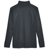 Harriton Men's Dark Charcoal Advantage Snag Protection Plus Quarter-Zip