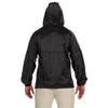 Harriton Men's Black Packable Nylon Jacket