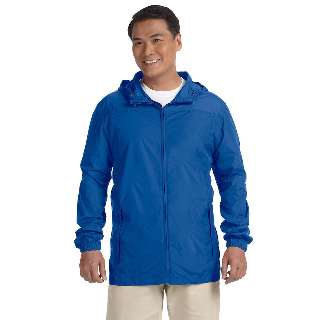 Harriton Men's Cobalt Blue Essential Rainwear