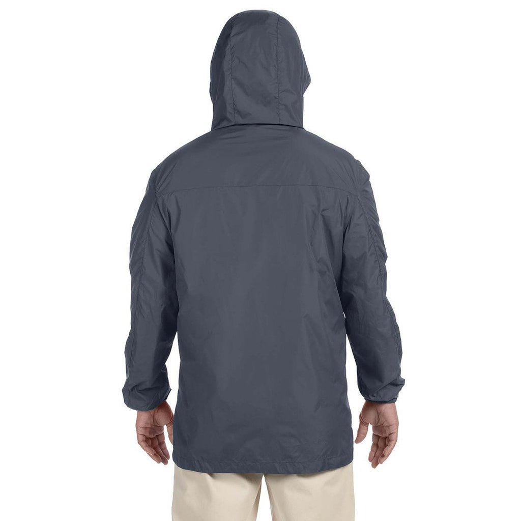 Harriton Men's Graphite Essential Rainwear