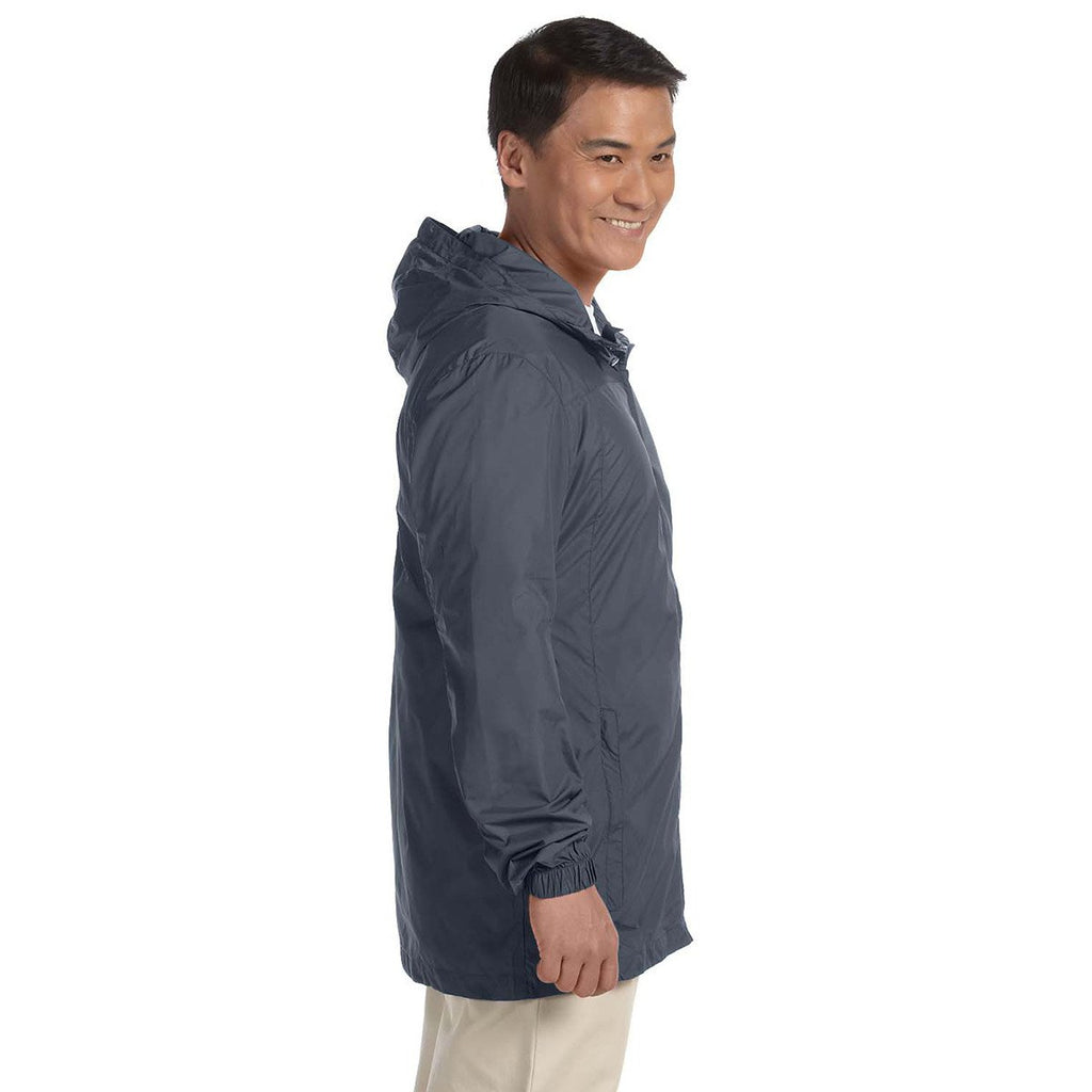 Harriton Men's Graphite Essential Rainwear