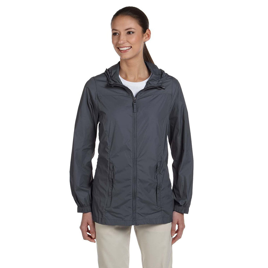 Harriton Women's Graphite Essential Rainwear