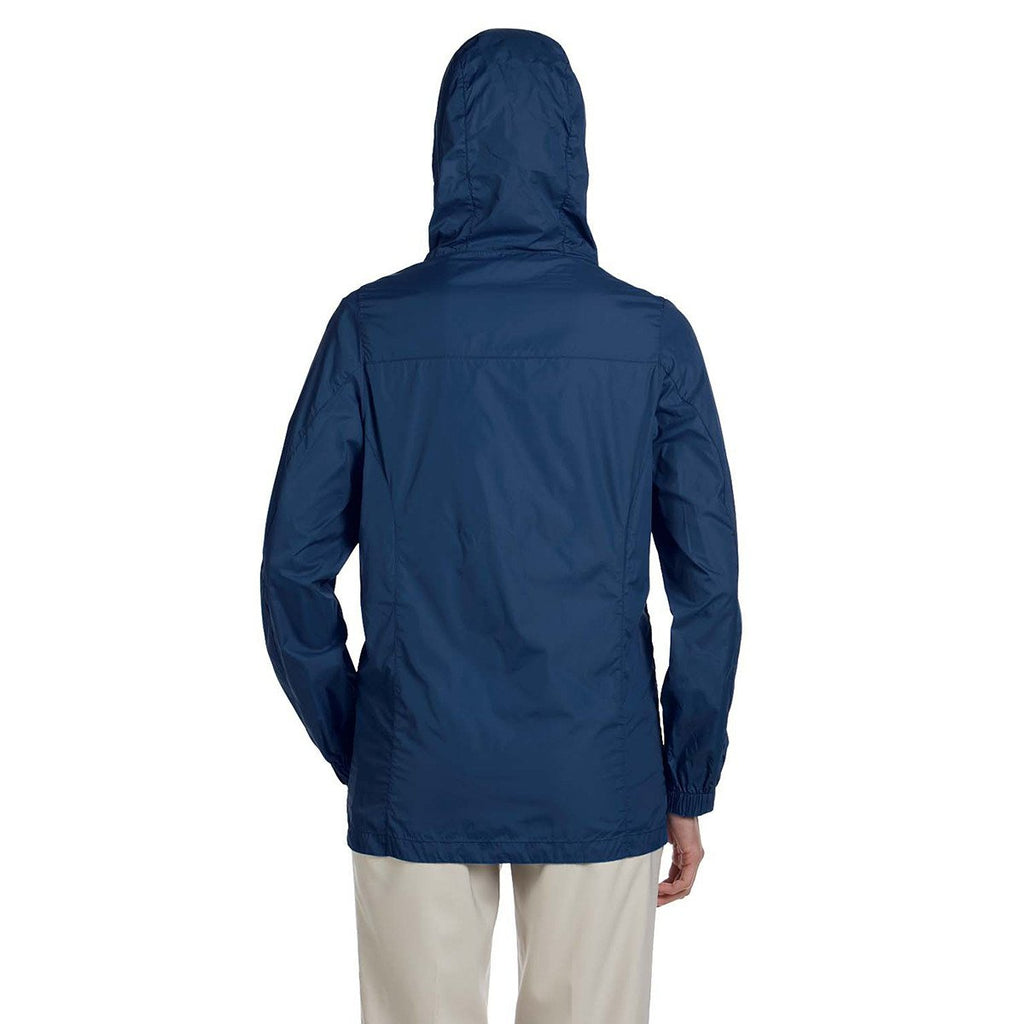 Harriton Women's New Navy Essential Rainwear