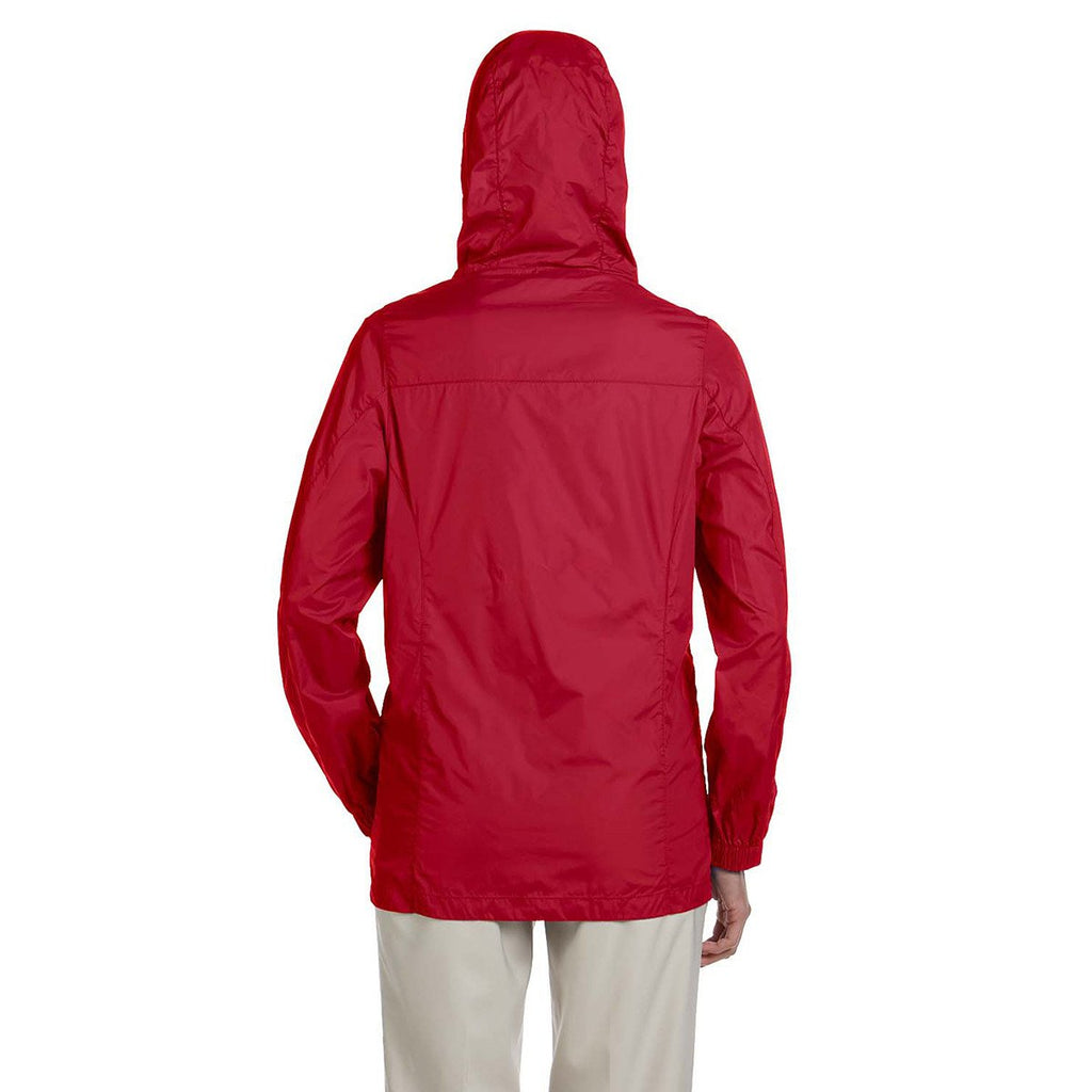 Harriton Women's Red Essential Rainwear